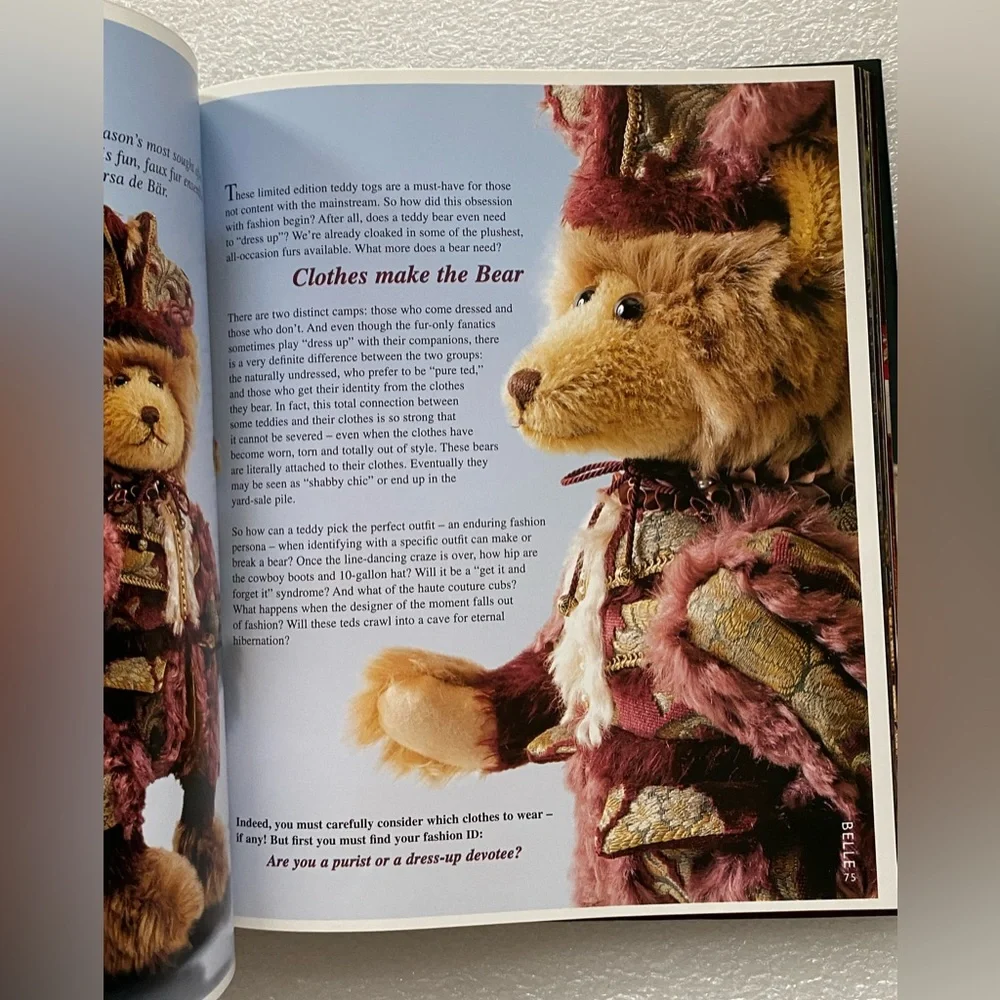 Teddy's World Large Book by Joost Elffers and Mirja de Vries (2002 Hardcover)
